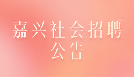 2021年浙江嘉兴市自然资源和规划局秀洲分局招聘编外人员1人公告