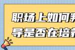 浙江人才招聘：职场上如何判断领导是否在培养你？