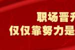 浙江人才招聘：职场晋升仅仅靠努力是不够的